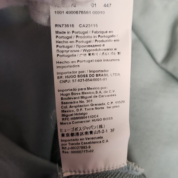 Hugo Boss Men's Light Green Crewneck Pullover Sweater Sweatshirt, Size Medium - Picture 6 of 7